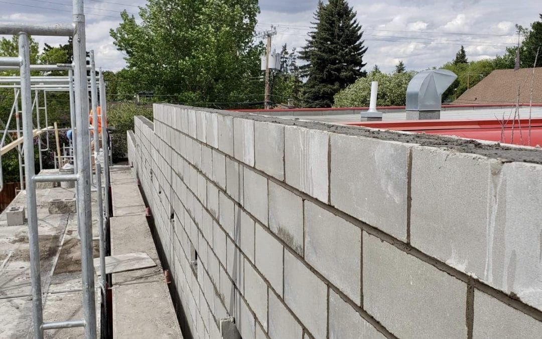 North Hill COOP Calgary Project Masonry