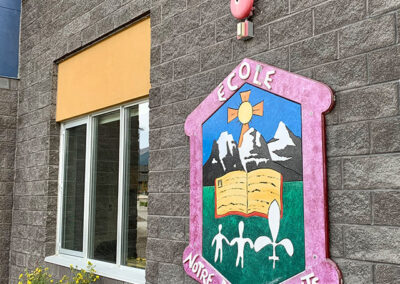 Ecole Notre Dame Des Monts. French School in Canmore.