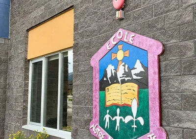 Ecole Notre Dame Des Monts. French School in Canmore.