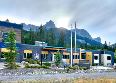 Notre Dame Des Monts School in Canmore – HM Masonry