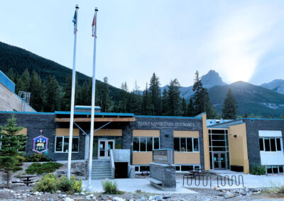 Ecole Notre Dame Des Monts. French School in Canmore.